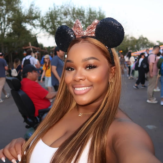 Straight Highlighted 13x6 Lace Frontal Wig