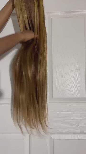 Straight Highlighted 13x6 Lace Frontal Wig